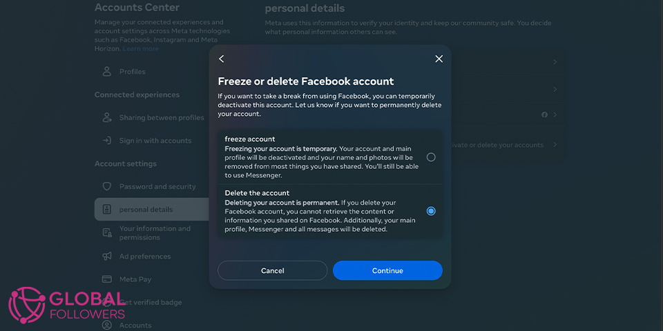 How to Delete a Facebook Account Permanently