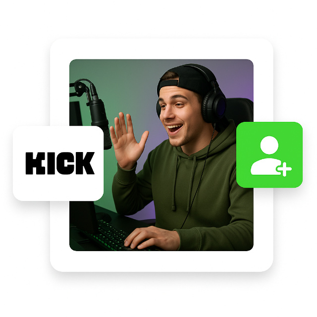 Kick Followers