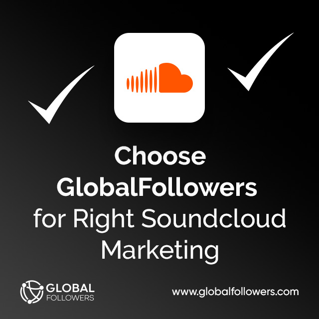 Choose GlobalFollowers for Right Soundcloud Marketing