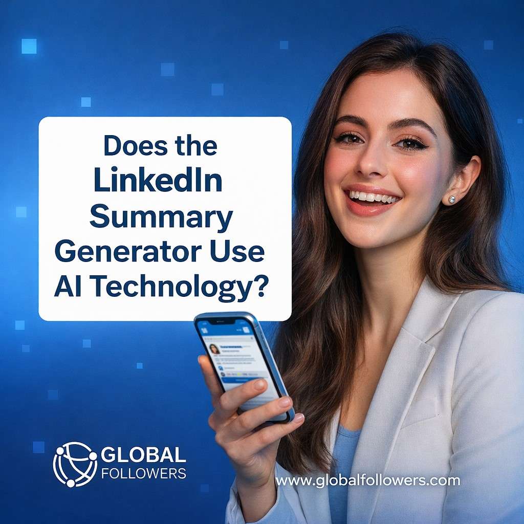 Does the LinkedIn Summary Generator Use AI Technology?