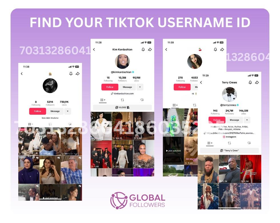 find your tiktok user id