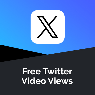 Free Twitter (X) Video Views - Instant
