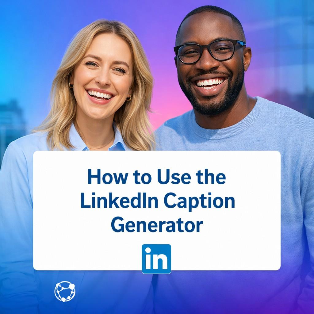 How to Use the LinkedIn Caption Generator