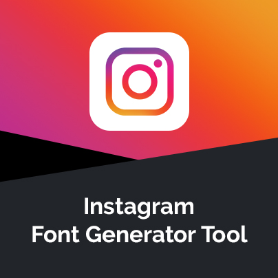 Instagram Font Generator