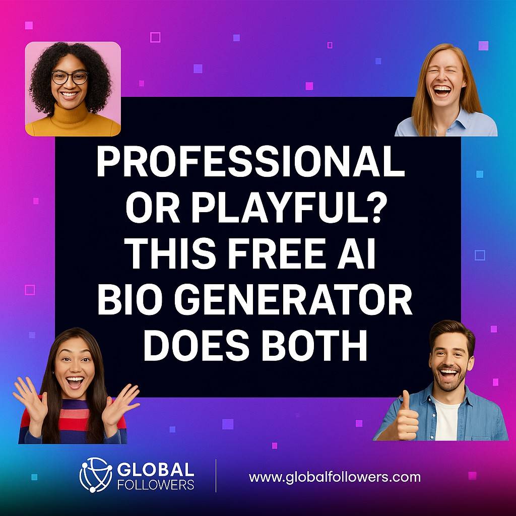 Professional or Playful? This Free AI Bio Generator Does Both
