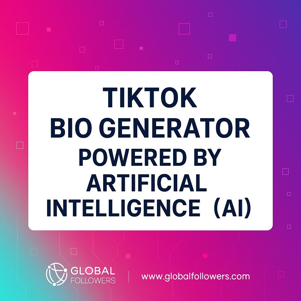 TikTok Bio Generator Powered by Artificial Intelligence (AI)