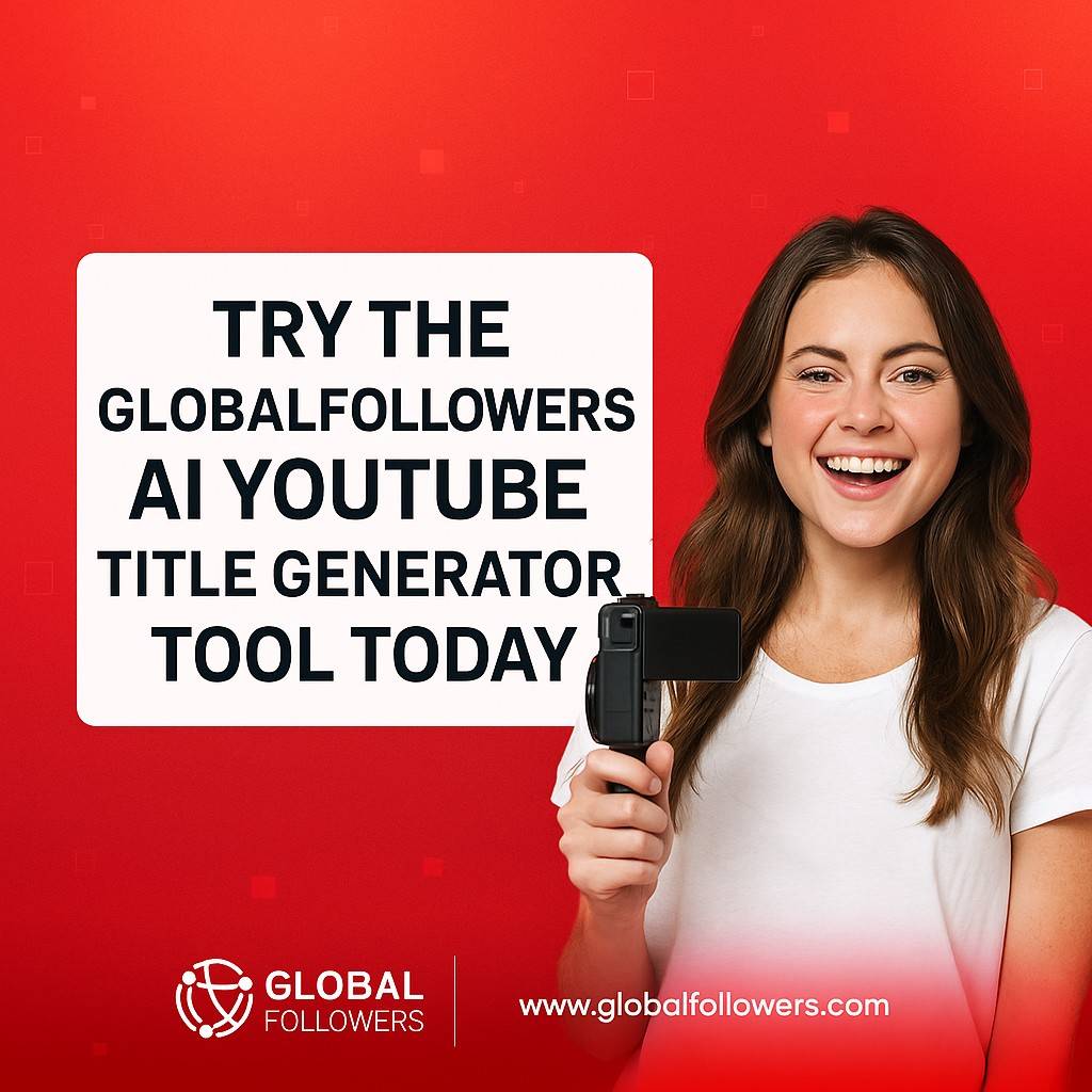 Try The GlobalFollowers AI YouTube Title Generator Tool Today